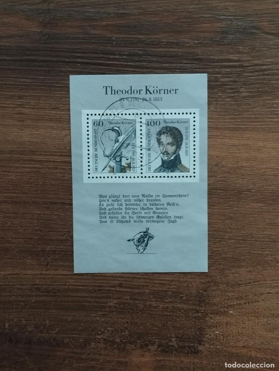 Sellos: Alemania Federal. 1991. Bloque en usado