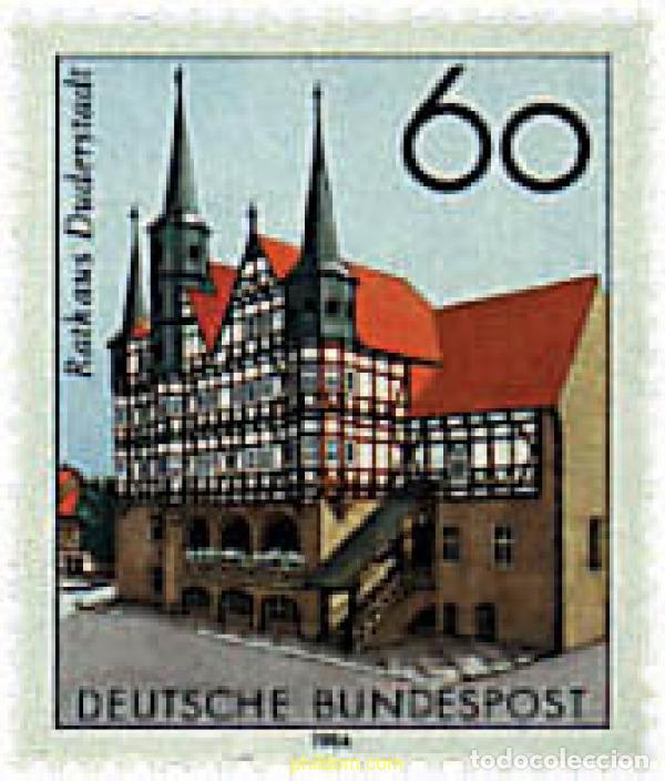 Sellos: 145594 MNH ALEMANIA FEDERAL 1984 750 ANIVERSARIO DEL AYUNTAMIENTO DE DUDERSTADT