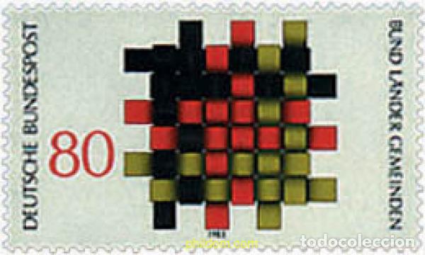Sellos: 145564 MNH ALEMANIA FEDERAL 1983 PRINCIPIOS DE LA DEMOCRACIA. FEDERACION DE LAS REGIONES Y COMUNIDA