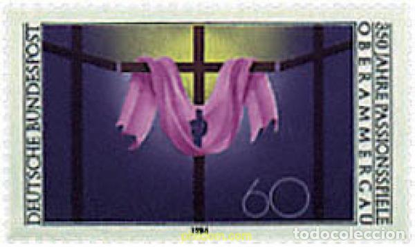 Sellos: 145583 MNH ALEMANIA FEDERAL 1984 350 ANIVERSARIO DE &rdquo;LA PASION DE CRISTO&rdquo; EN OBERAMMERGAU