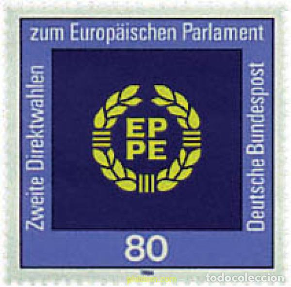 Sellos: 145584 MNH ALEMANIA FEDERAL 1984 2 ELECCIONES AL PARLAMENTO EUROPEO