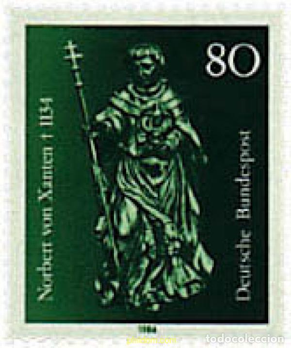 Sellos: 145585 MNH ALEMANIA FEDERAL 1984 850 ANIVERSARIO DE LA MUERTE DE SAN NORBERTO