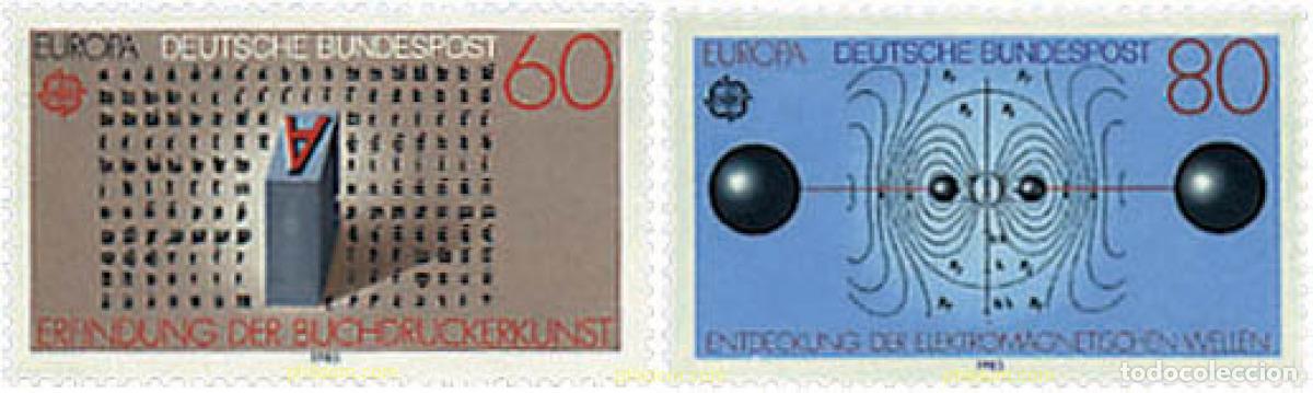 Sellos: 77237 MNH ALEMANIA FEDERAL 1983 EUROPA CEPT. GRANDES OBRAS DE LA HUMANIDAD