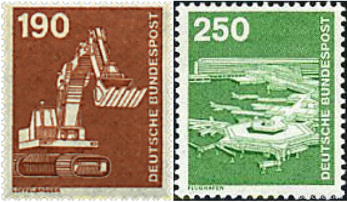 Sellos: 249367 MNH ALEMANIA FEDERAL 1982 INDUSTRIA Y TECNICA