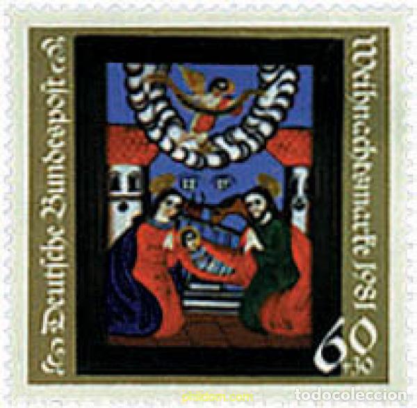 Sellos: 65004 MNH ALEMANIA FEDERAL 1981 NAVIDAD