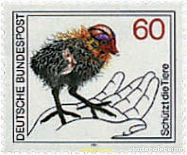 Sellos: 65005 MNH ALEMANIA FEDERAL 1981 PAJARO