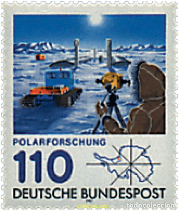 Sellos: 39805 MNH ALEMANIA FEDERAL 1981 EXPLORACIONES POLARES ALEMANAS
