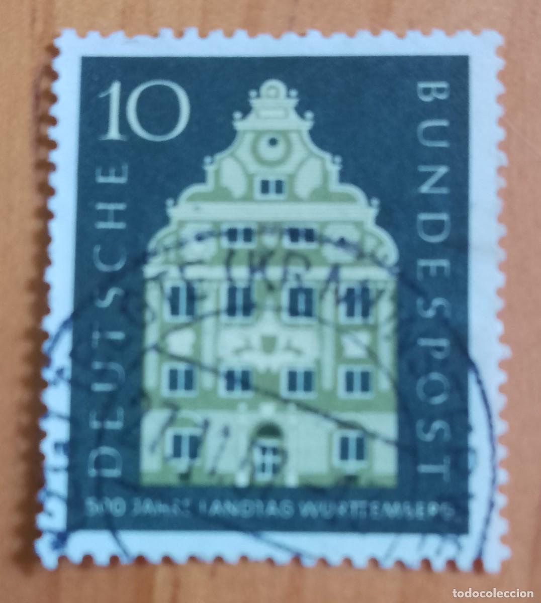 Sellos: ALEMANIA - V/F 10 - 500 A&Ntilde;OS DEL PARLAMENTO ESTATAL DE W&Uuml;RTTEMBERG