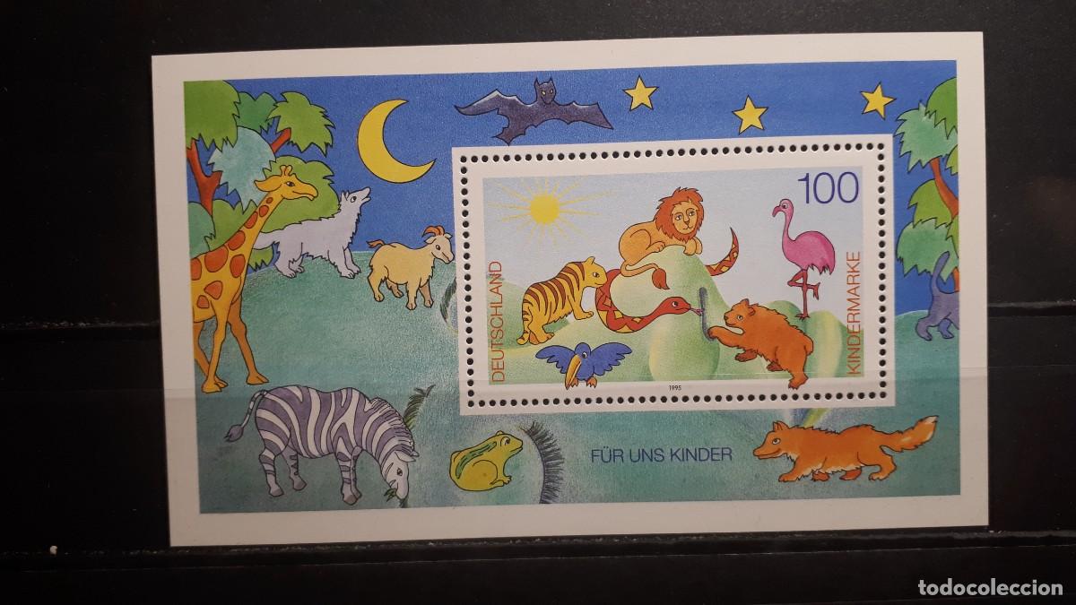 Sellos: ALEMANIA FEDERAL. A&Ntilde;O 1995. ** H.B. 33