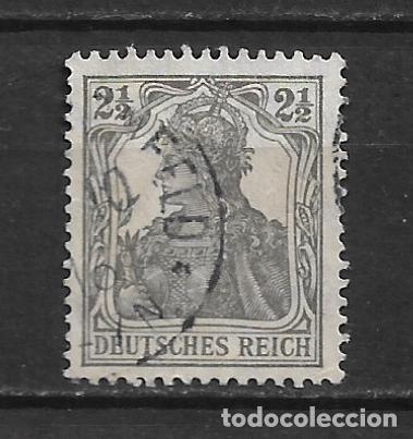Sellos: alemania reich 1916 michel 98 usado 2.50&euro; - 2/12