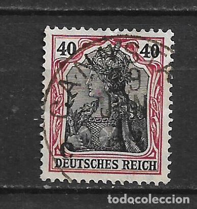 Sellos: alemania reich 1915 michel 90 II usado 2&euro; - 2/12
