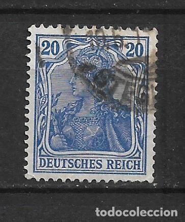 Sellos: alemania reich 1905 michel 87 I usado 2&euro; - 2/12