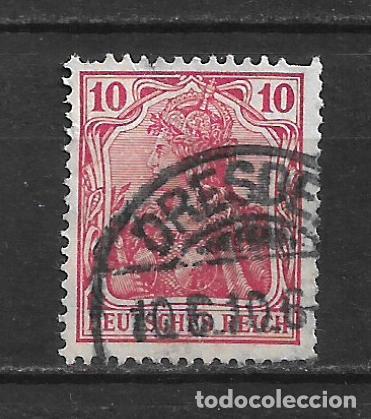 Sellos: alemania reich 1905 michel 86 I usado 2&euro; DRESDE - 2/12