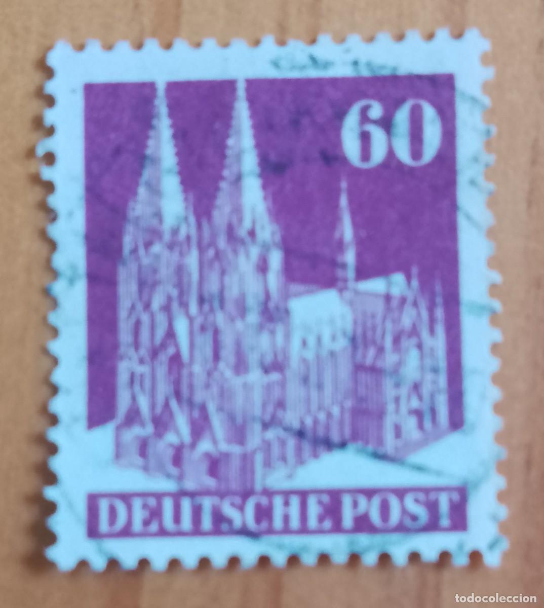 Selos: ALEMANIA - V/F 60 - A&Ntilde;O 1948 - CATEDRAL COLONIA - ZONA ANGLOAMERICANA DE OCUPACI&Oacute;N