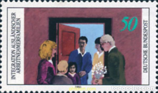 Sellos: 150276 MNH ALEMANIA FEDERAL 1981 INTEGRACION DE LAS FAMILIAS DE TRABAJADORES EXTRANJEROS