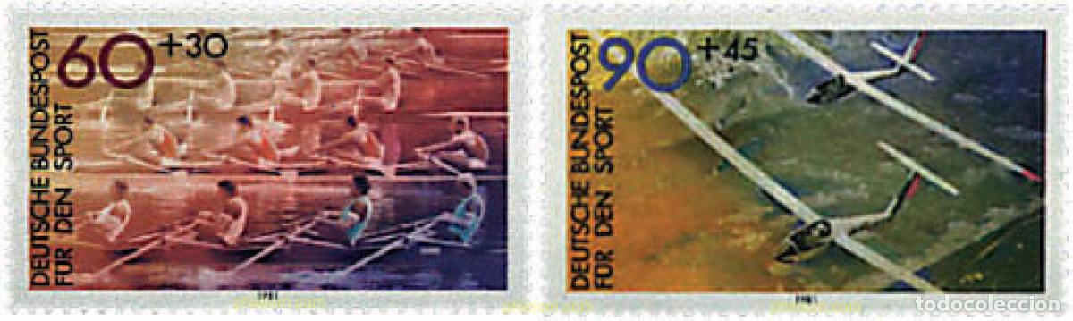 Sellos: 256010 MNH ALEMANIA FEDERAL 1981 PRO DEPORTE