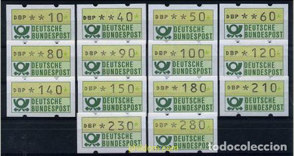 Sellos: 161926 MNH ALEMANIA FEDERAL 1981 EMBLEMA POSTAL