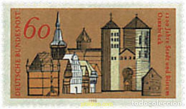 Sellos: 64999 MNH ALEMANIA FEDERAL 1980 1200 ANIVERSARIO DE LA CIUDAD Y EL OBISPADO DE OSNABR&Uuml;CK