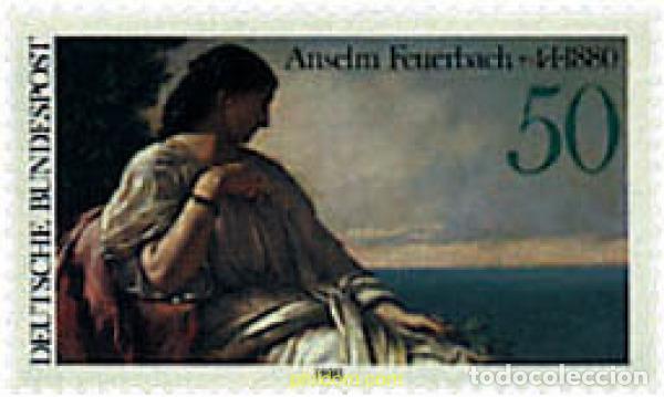 Sellos: 64997 MNH ALEMANIA FEDERAL 1980 CENTENARIO DE LA MUERTE DE ANSELM FEUERBACH