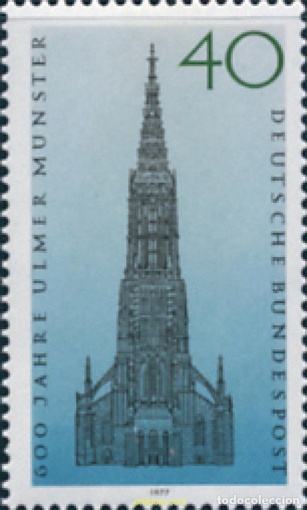 Sellos: 150258 MNH ALEMANIA FEDERAL 1977 6 CENTENARIO DE LA CATEDRAL DE ULM