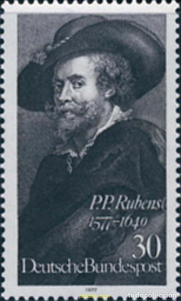 Sellos: 150257 MNH ALEMANIA FEDERAL 1977 4 CENTENARIO DEL NACIMIENTO DE PEDRO PABLO RUBENS