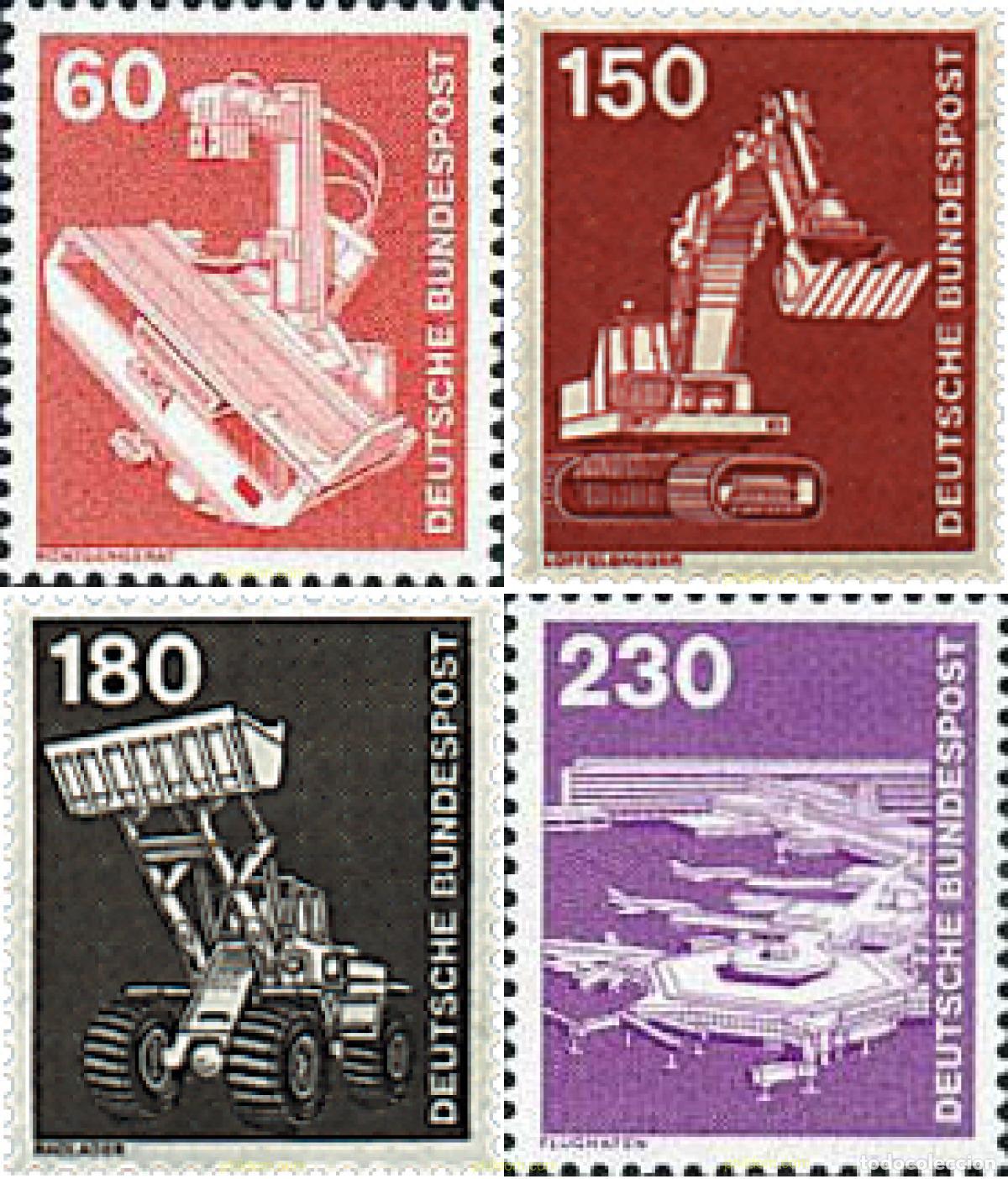 Sellos: 39803 MNH ALEMANIA FEDERAL 1978 INDUSTRIA Y TECNICA