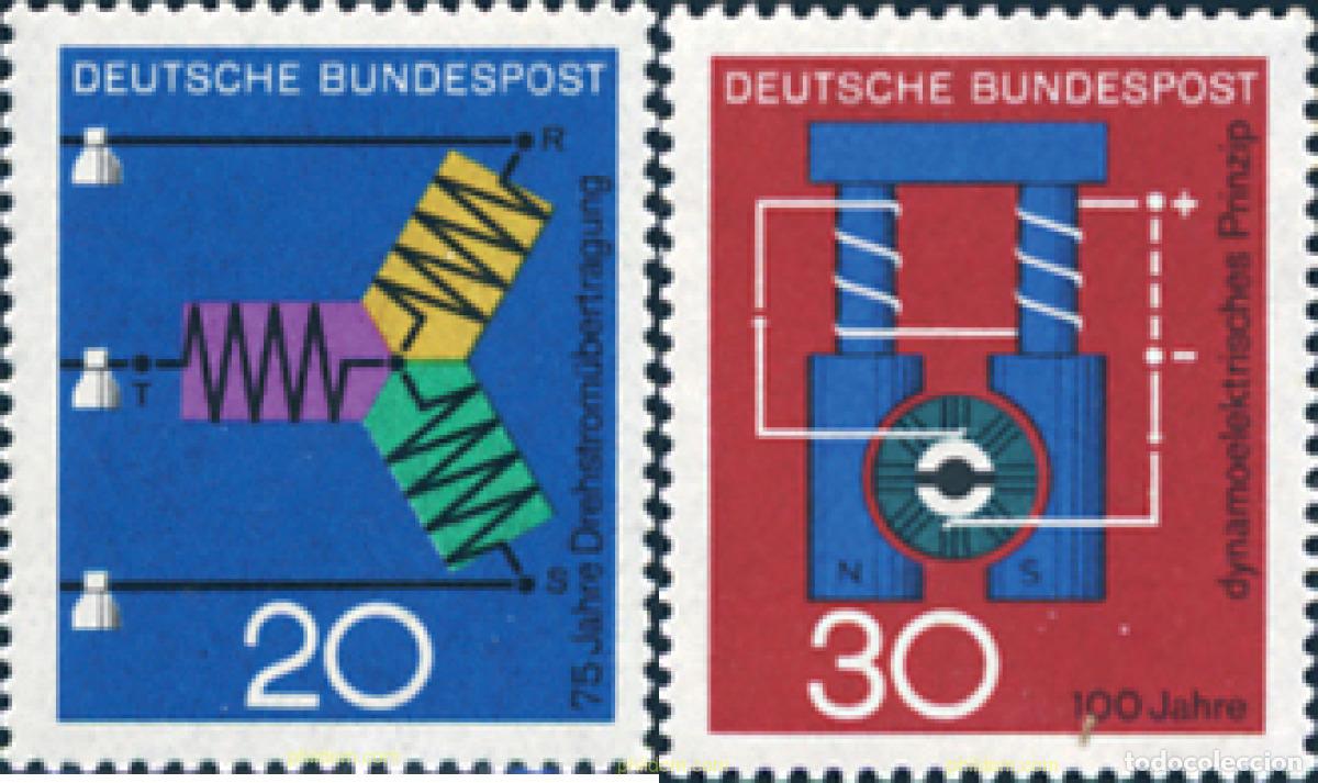 Sellos: 150120 MNH ALEMANIA FEDERAL 1966 CIENCIA Y TECNICA