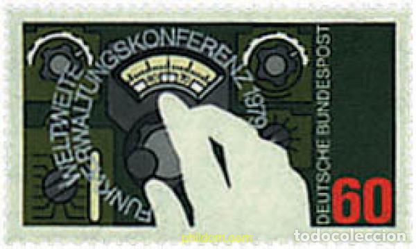 Sellos: 64982 MNH ALEMANIA FEDERAL 1979 CONFERENCIA MUNDIAL DE LA TELECOMUNICACION