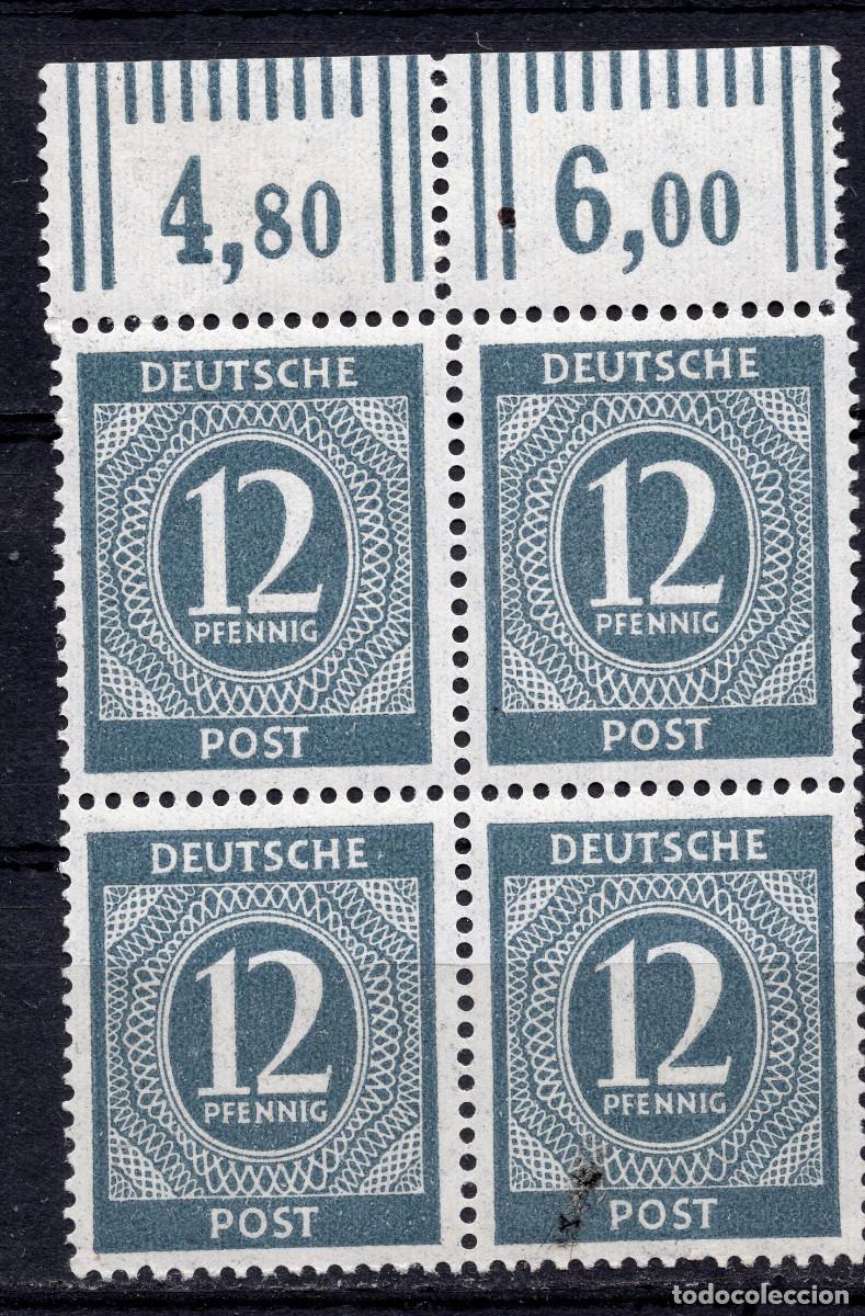 Sellos: ALEMANIA OCUPACION TRIZONA 1946 , MICHEL DE-TZ 920A