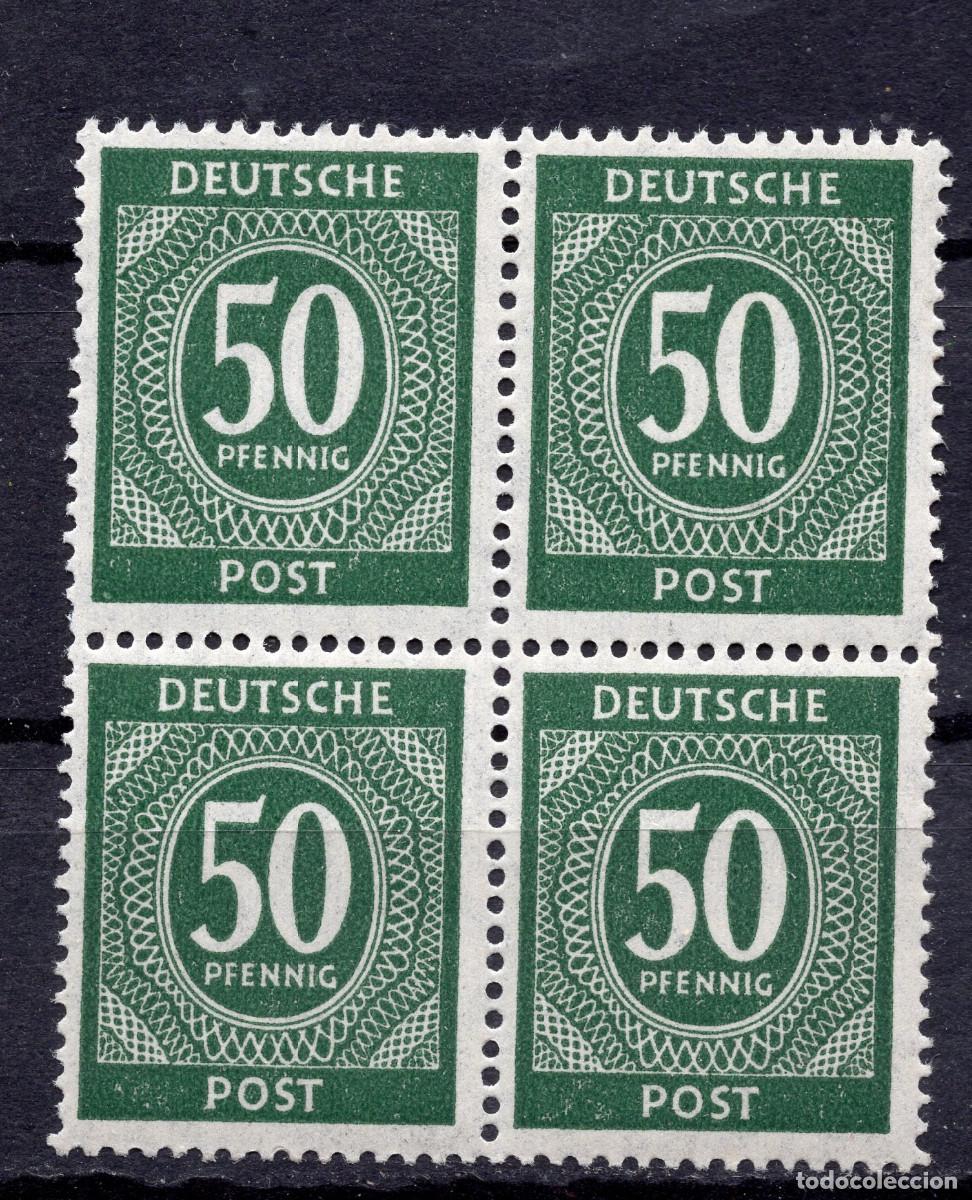 Sellos: ALEMANIA OCUPACION TRIZONA 1946 , MICHEL DE-TZ 932A
