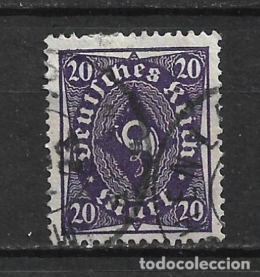 Sellos: alemania reich 1922 michel 230 usado 2&euro; - 2/17