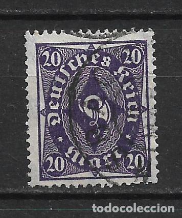 Sellos: alemania reich 1922 michel 230 usado 2&euro; - 2/17