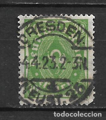 Sellos: alemania reich 1922 michel 232 usado DRESDEN 3&euro; - 2/17
