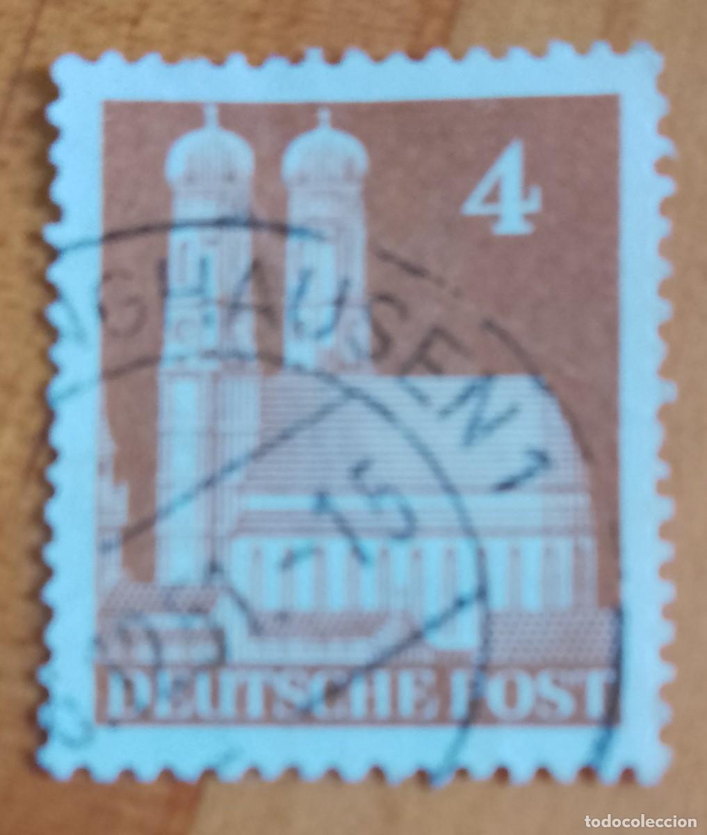 Sellos: ALEMANIA - V/F 4. - A&Ntilde;O 1948 - CATEDRAL DE FRAUENKIRCHE