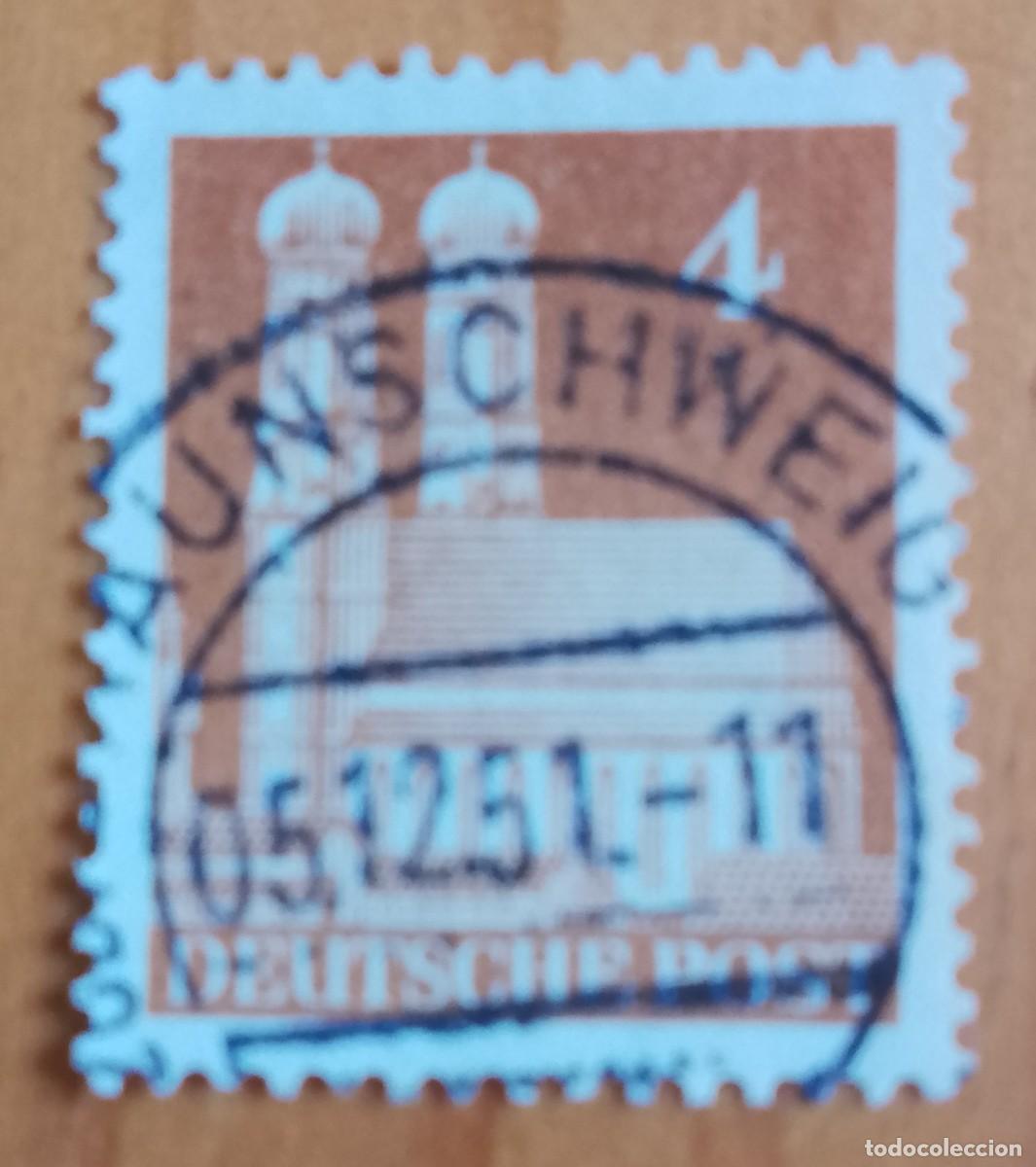 Sellos: ALEMANIA - V/F 4. - A&Ntilde;O 1948 - CATEDRAL DE FRAUENKIRCHE