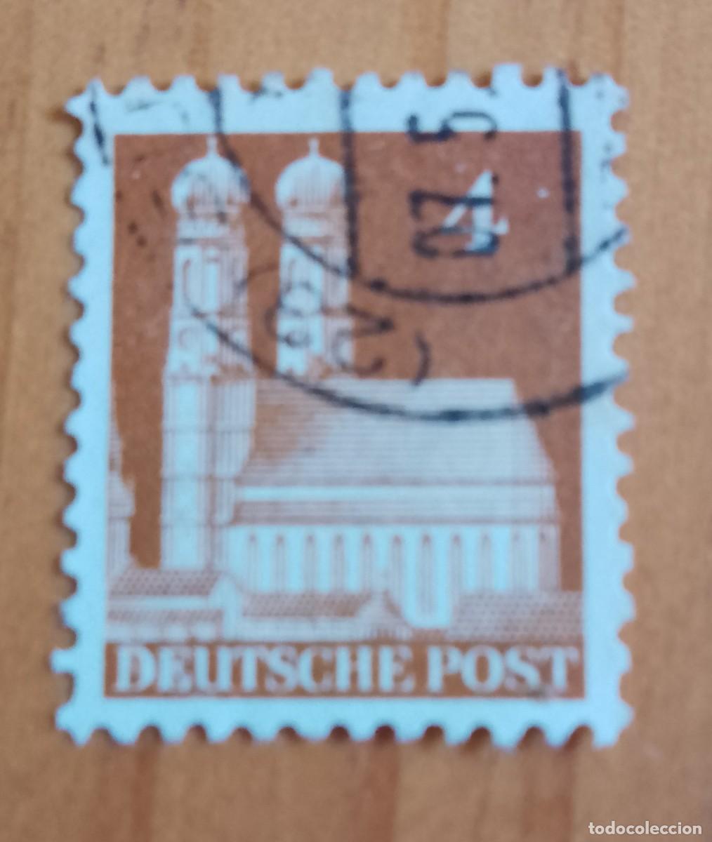 Sellos: ALEMANIA - V/F 4. - A&Ntilde;O 1948 - CATEDRAL DE FRAUENKIRCHE