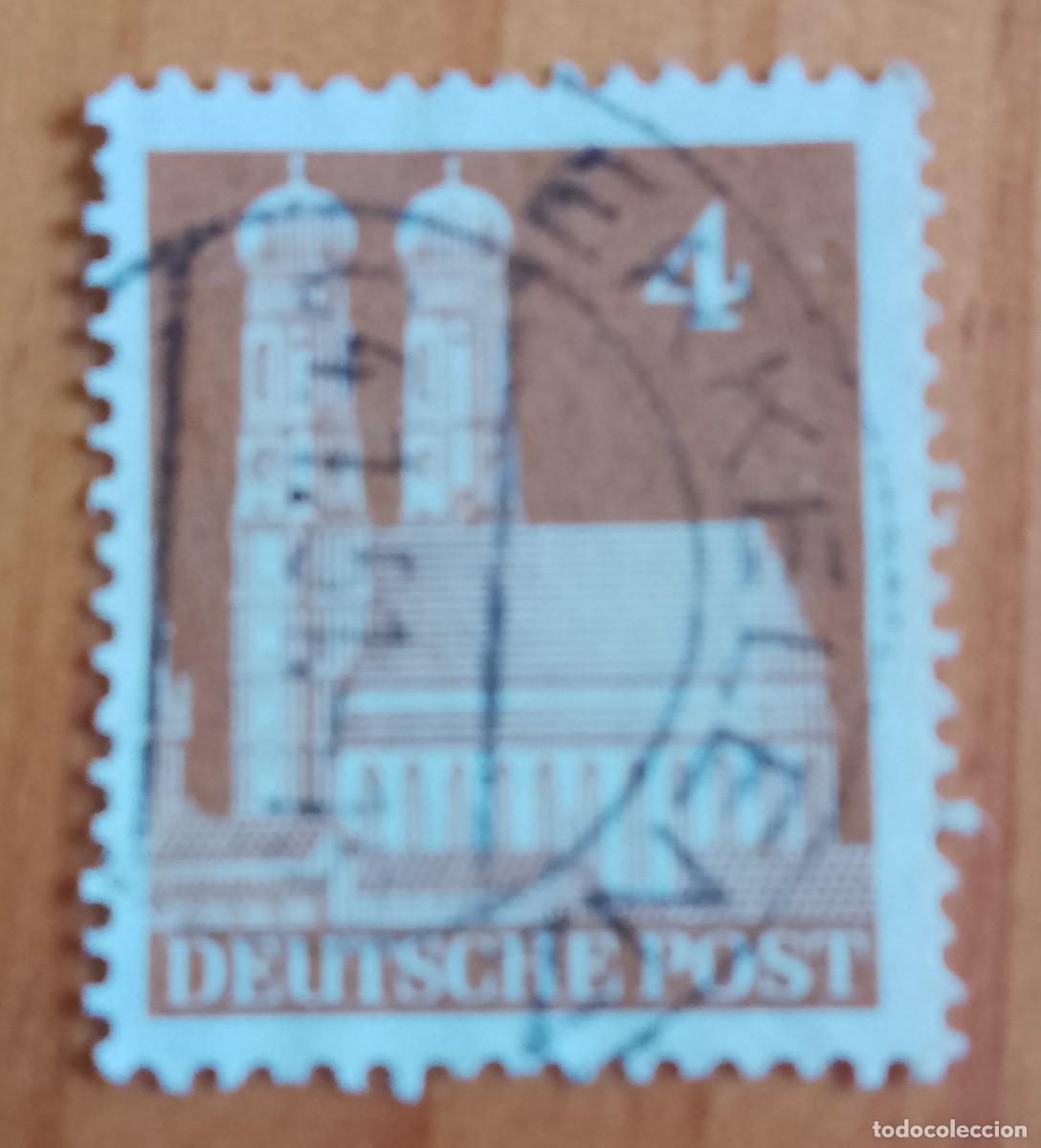 Sellos: ALEMANIA - V/F 4. - A&Ntilde;O 1948 - CATEDRAL DE FRAUENKIRCHE