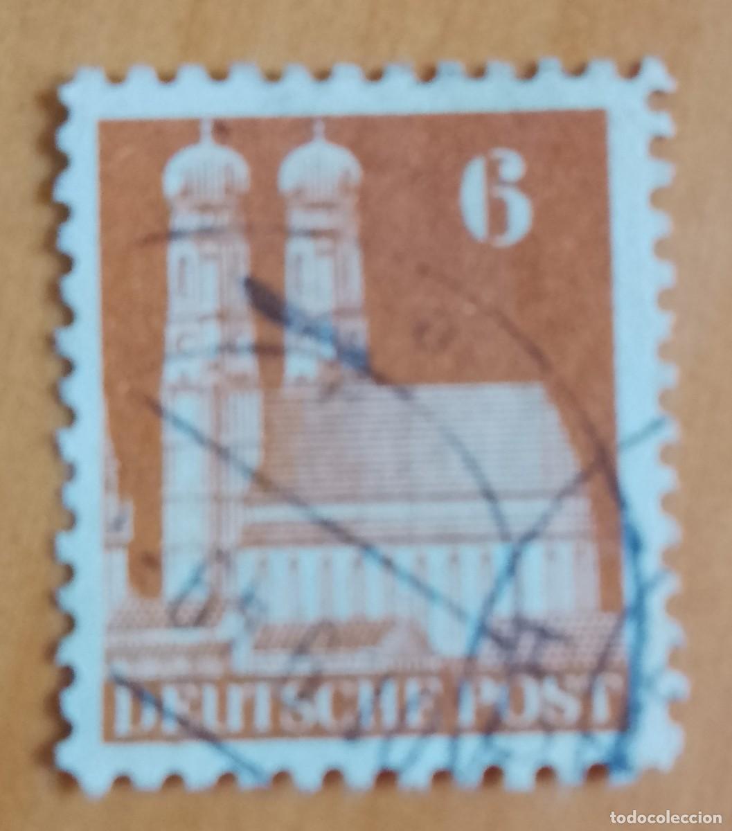 Sellos: ALEMANIA - V/F 6. - A&Ntilde;O 1948 - CATEDRAL DE FRAUENKIRCHE