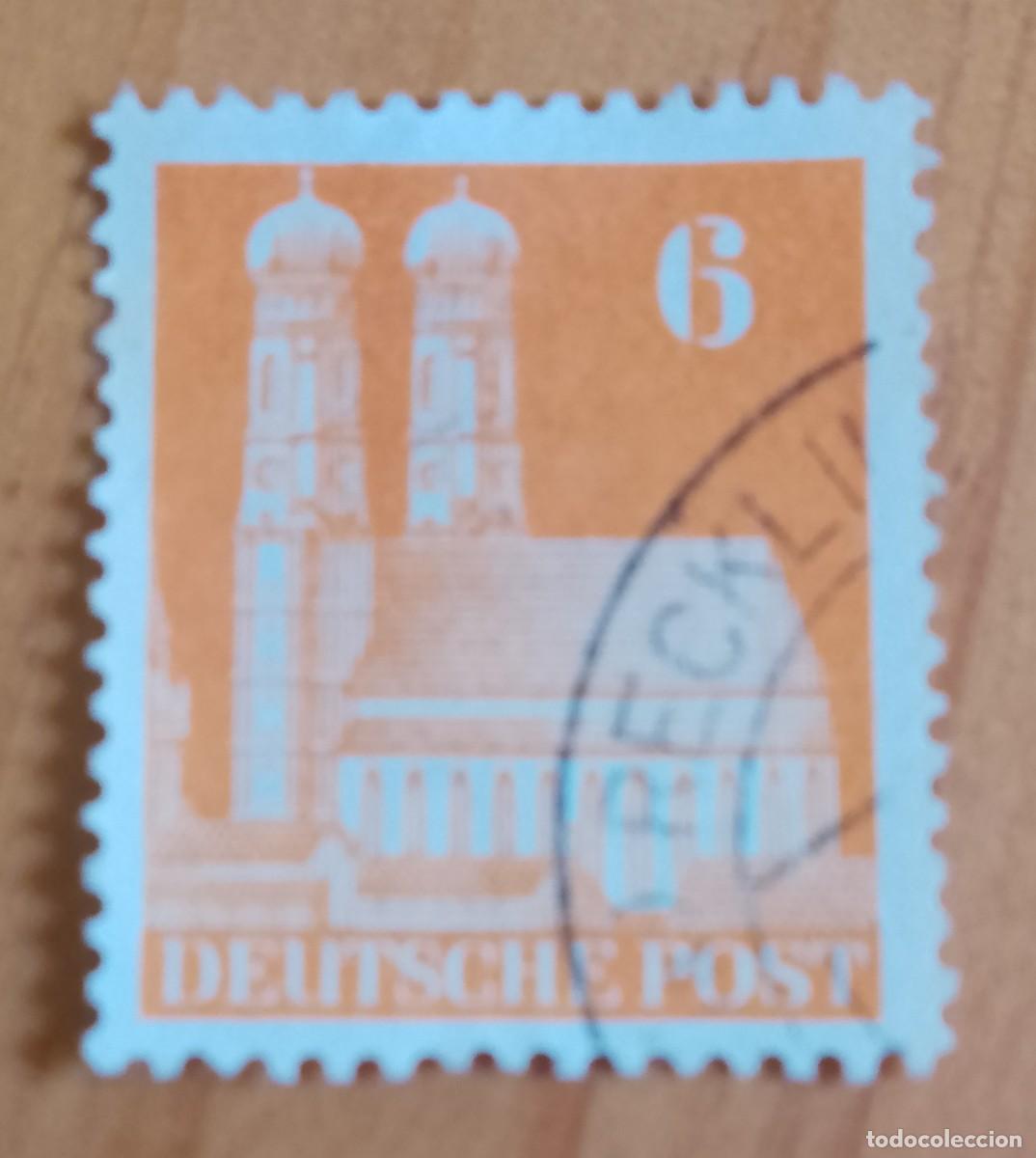 Sellos: ALEMANIA - V/F 6. - A&Ntilde;O 1948 - CATEDRAL DE FRAUENKIRCHE