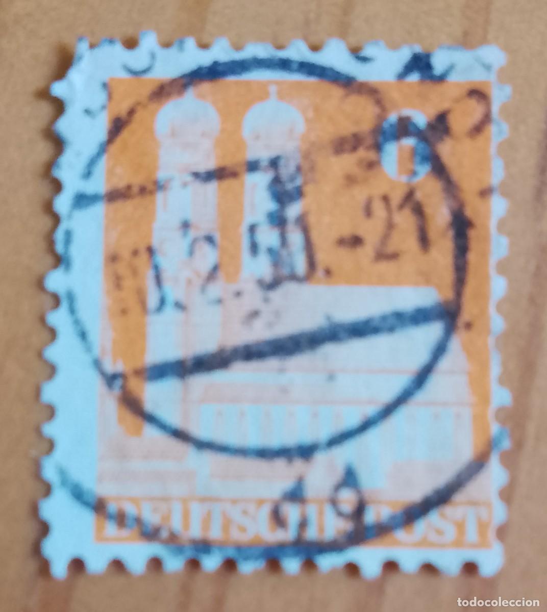 Sellos: ALEMANIA - V/F 6. - A&Ntilde;O 1948 - CATEDRAL DE FRAUENKIRCHE