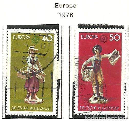 Sellos: ALEMANIA FEDERAL 1976 - MICHEL NRO. 890-91 - USADO