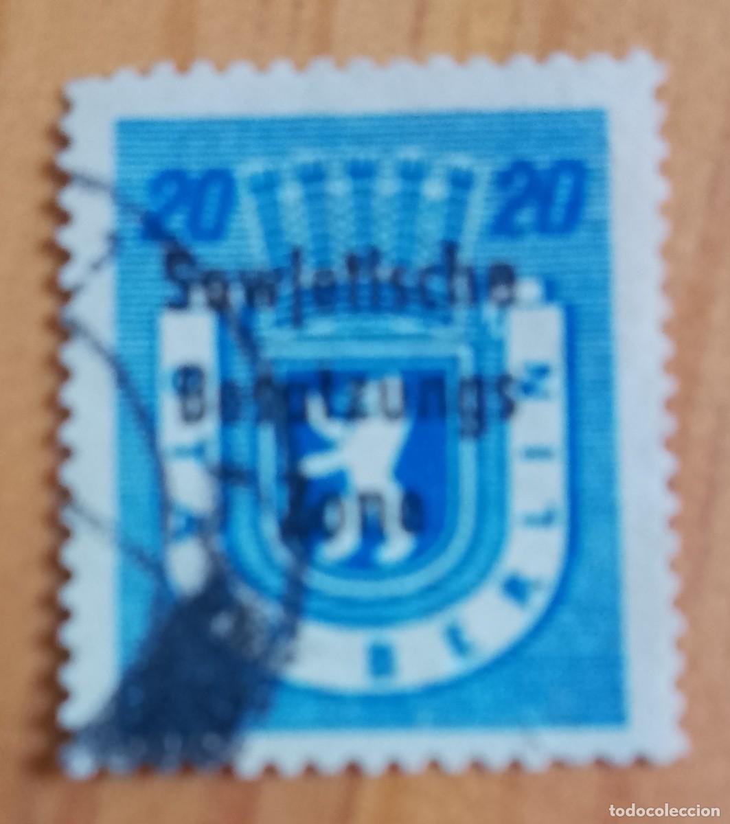 Sellos: ALEMANIA - V/F 20. - STADT BERLIN