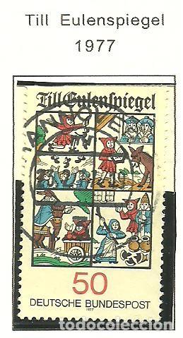 Sellos: ALEMANIA FEDERAL 1977 - MICHEL NRO. 922 - USADO