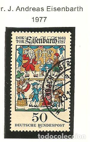Briefmarken: ALEMANIA FEDERAL 1977 - MICHEL NRO. 953 - USADO