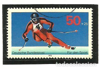 Sellos: ALEMANIA FEDERAL 1978 - MICHEL NRO. 958 - USADO