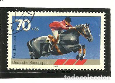 Sellos: ALEMANIA FEDERAL 1978 - MICHEL NRO. 968 - USADO