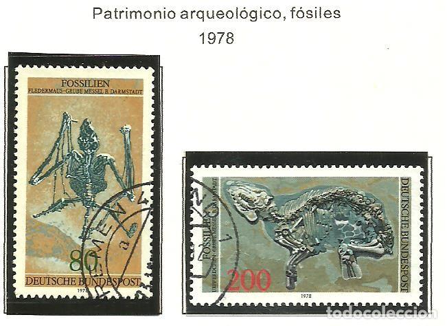 Sellos: ALEMANIA FEDERAL 1978 - MICHEL NRO. 974-75 - USADO