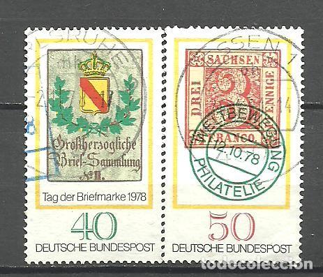 Sellos: ALEMANIA FEDERAL 1978 - MICHEL NRO. 980-81 - USADO