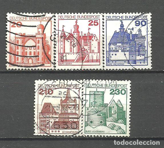 Sellos: ALEMANIA FEDERAL 1978 - MICHEL NRO. 995-99 - USADO