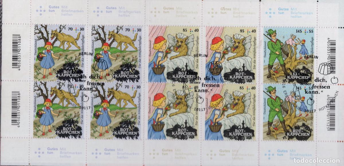 Sellos: ALEMANIA 2016208-3210 MINI-SHEET FDC MICHEL DE 3208-3210KB